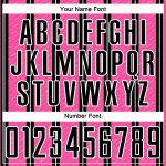 Aangepast zwart roze-wit gesublimeerd voetbaltenue-shirt Aangepast zwart roze-wit gesublimeerd voetbaltenue-shirt