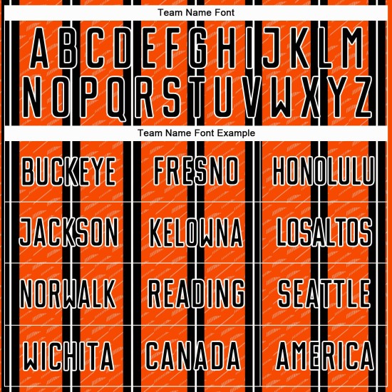 Aangepast zwart oranje-wit gesublimeerd voetbaltenue-shirt Aangepast zwart oranje-wit gesublimeerd voetbaltenue-shirt