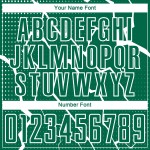 Aangepast Kelly Green White Lightning Sublimatie Voetbaltenue Jersey Aangepast Kelly Green White Lightning Sublimatie Voetbaltenue Jersey
