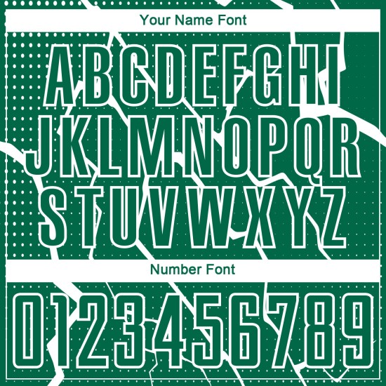 Aangepast Kelly Green White Lightning Sublimatie Voetbaltenue Jersey Aangepast Kelly Green White Lightning Sublimatie Voetbaltenue Jersey
